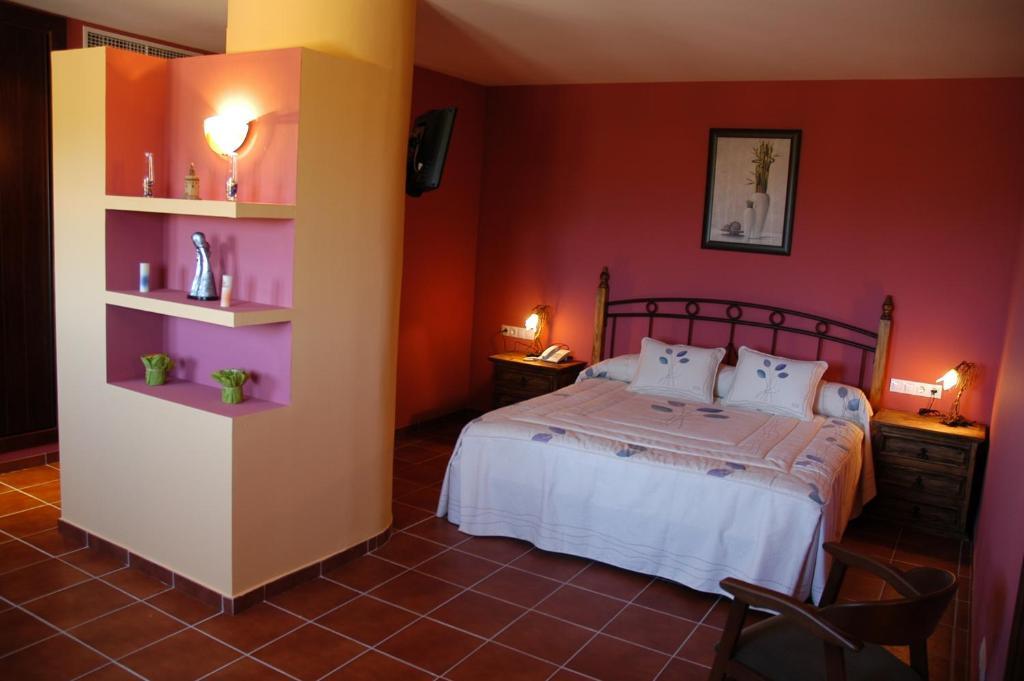 Hotel Rural Los Chaparros Freila Rum bild